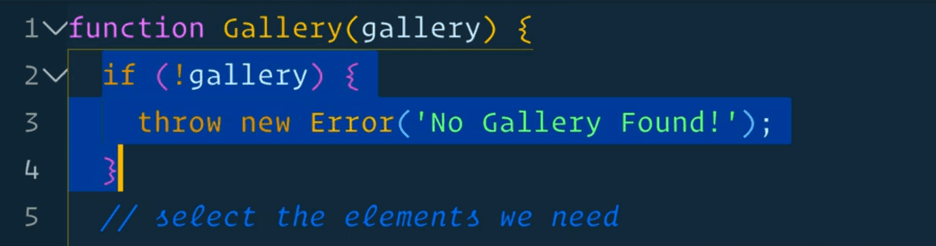 null check of gallery argument