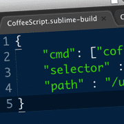 Sublime Text 2 Build System Scripts -  CoffeeScript & Node