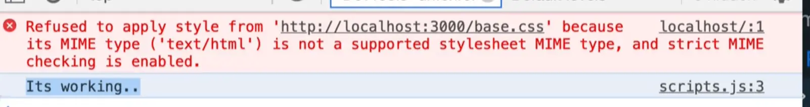 error regarding base.css in console