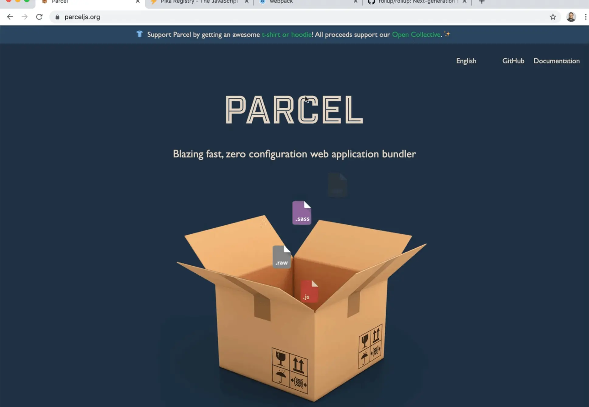 parcel bundler