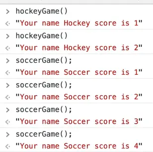 console showing logs from multiple games