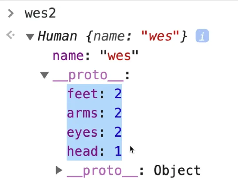 proto property inside an object