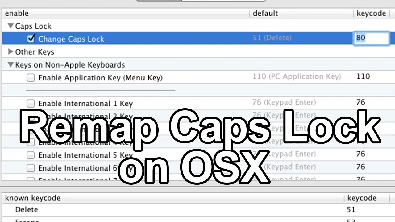 Remap your Caps Lock key to be more Useful!