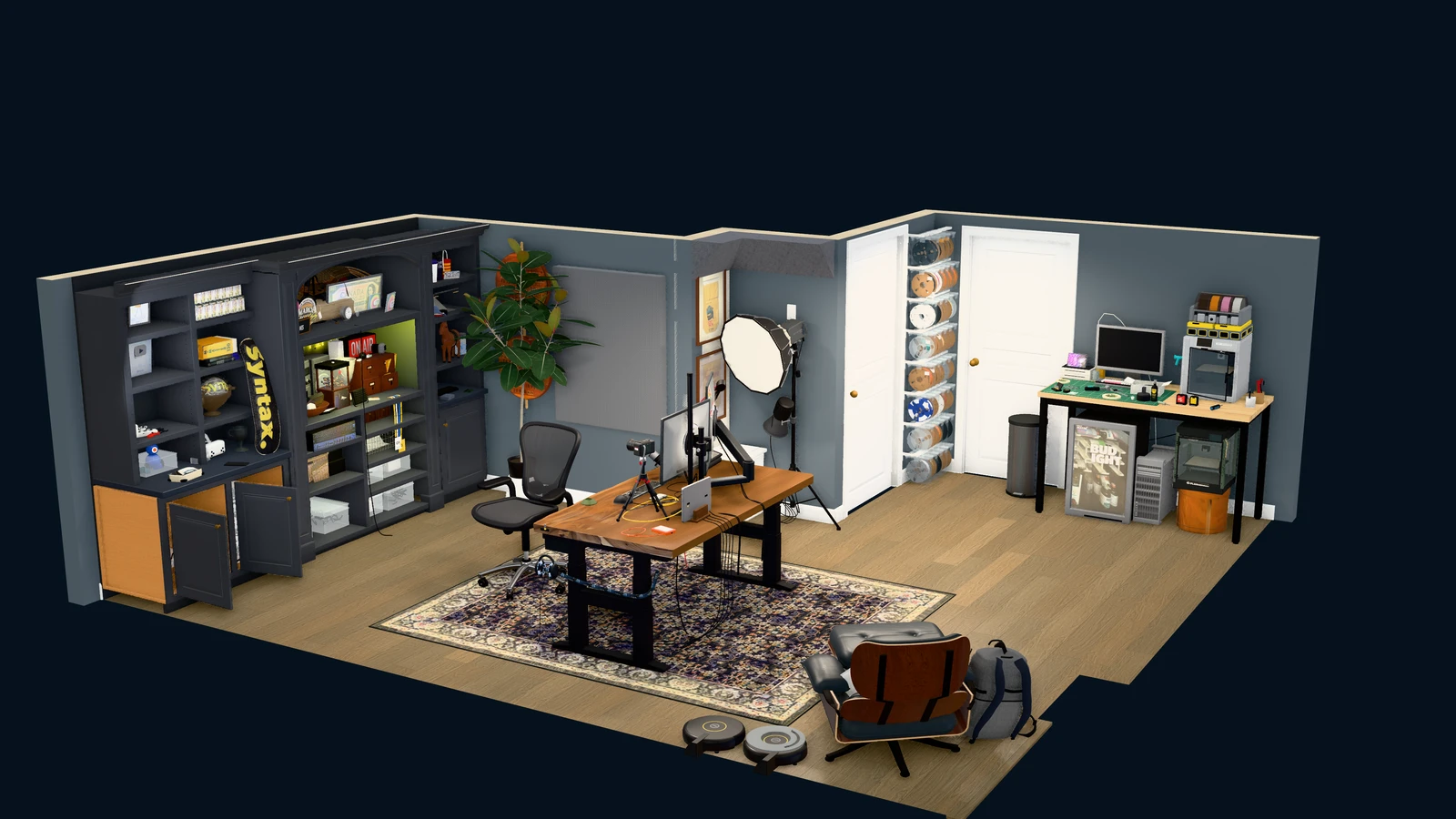 I Turned My Office into an Interactive 3D Model with AI