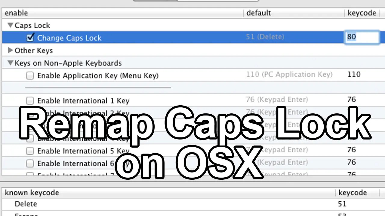 Remap your Caps Lock key to be more Useful!