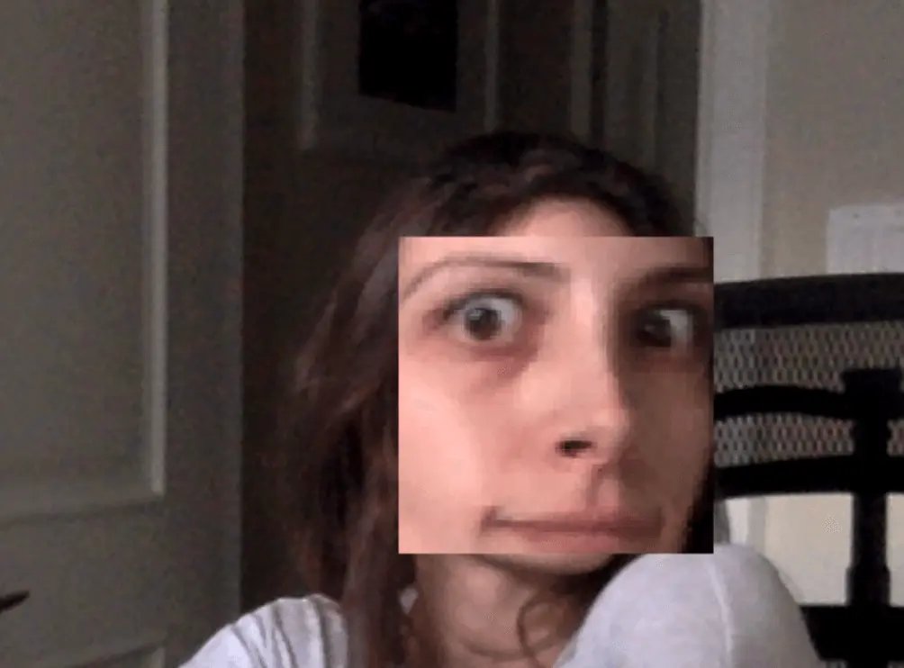 increase size of the face with size 2