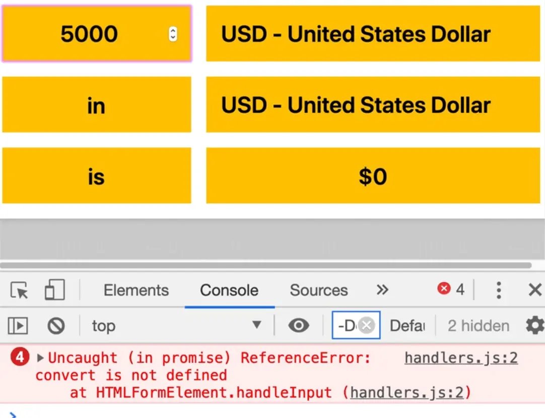 uncaught reference error - convert is not defined