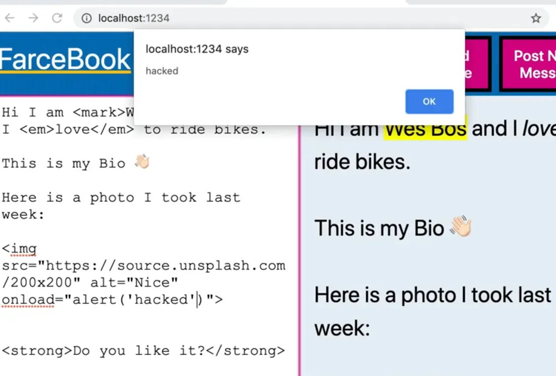 image event hijacking