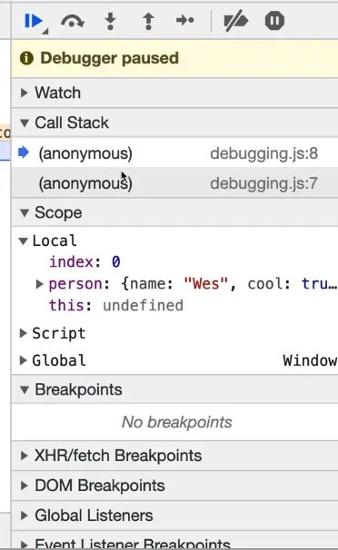 different tools for inspecting more during debugging