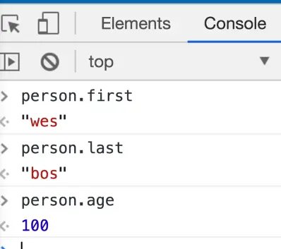 different ways to access object properties