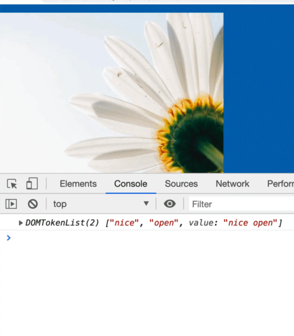Image being formatted as a circle then removed back to square with an animated rotating 2000 degrees transition