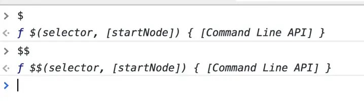 use $ and $$ symbols if jQuery is not loaded on the page