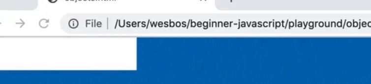 browser showing text type input