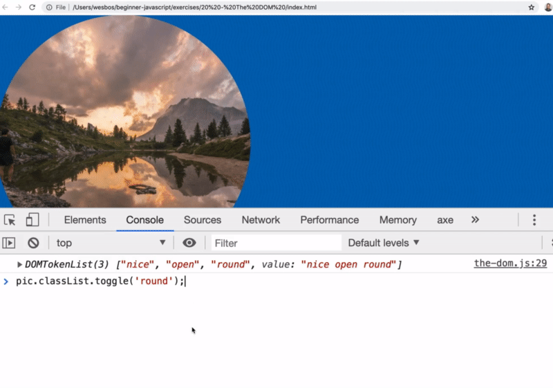 Image being formatted as a circle then removed back to square