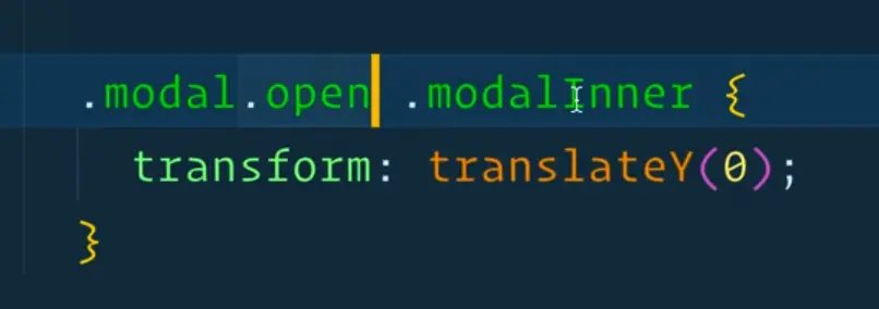 when there is open property on parent .modalInner gets translated on y axios to 0