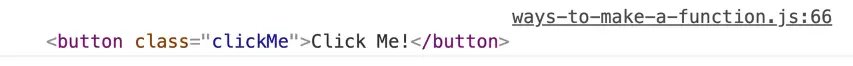 selecting a button element using querySelector and printing in console