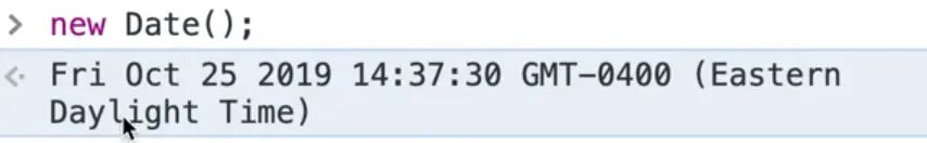 generating current date time using date method