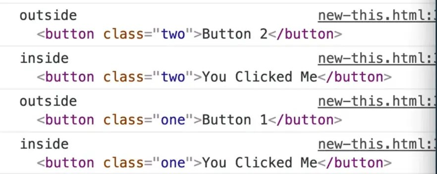 logs of this keyword inside setTimeout function