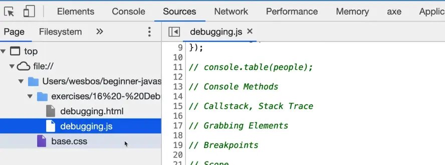 source tab