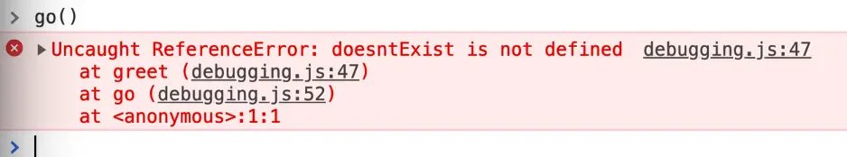doesnt function not defined error