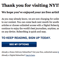 Defeat the New York Times Paywall with 2 lines of CSS (or a Chrome Extension)