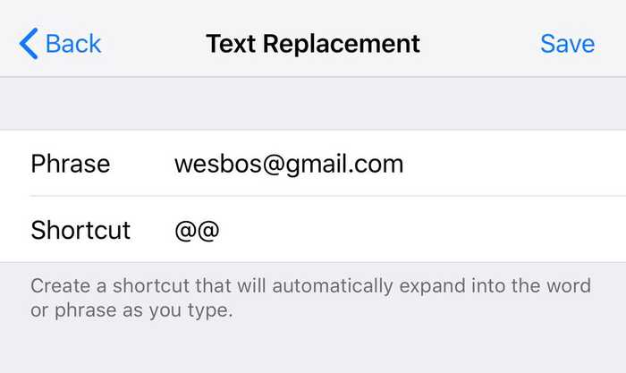 🔥 shortcut @@ to your email address on your phone

