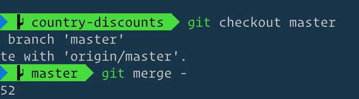 🔥 Use `git checkout -` to quickly jump back to your last git branch
