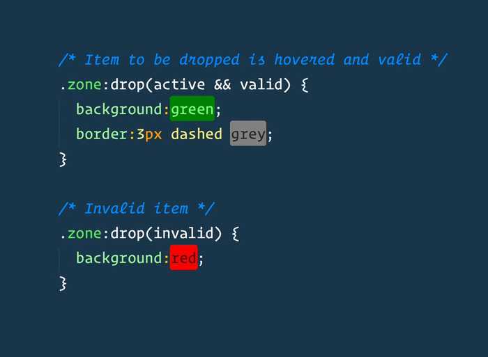 🔥 CSS4 might be getting selectors for drag + drop items
