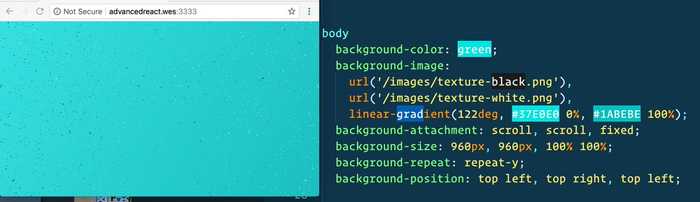 🔥 All CSS background properties can take multiple values - helpful for layering colours, gradients and textures
