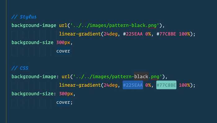 🔥 In CSS you can set multiple backgrounds each with their own size property
