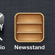Hide iOS5 Newsstand Icon on the iPhone
