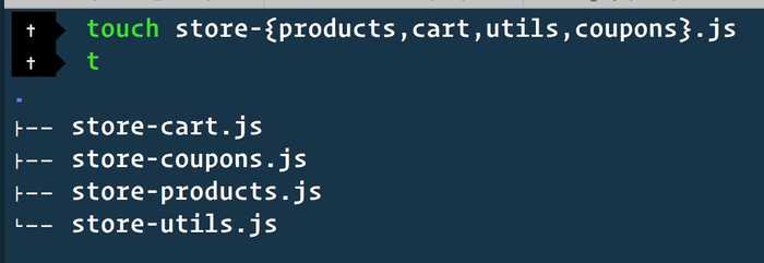 🔥Terminal Tip: Use curly brackets to speed up the creation of multiple files with similar names:
