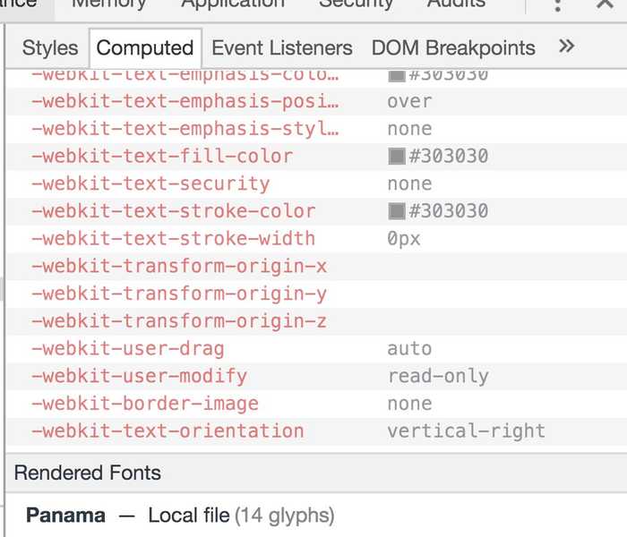 🔥 Use the Firefox dev tools fonts panel to figure out if your fonts are being loaded from your system or a webfont
