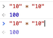strings of 10 and 10 can be multiplied