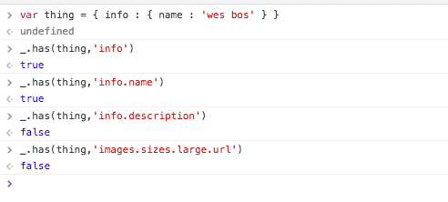 🔥 Use Lodash's _.has() to easily check for nested property existence
