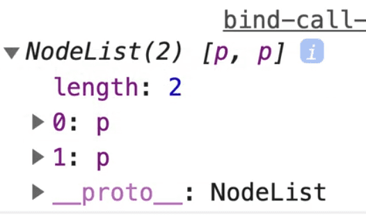 paragraphs as node list returned by lookFor('p')