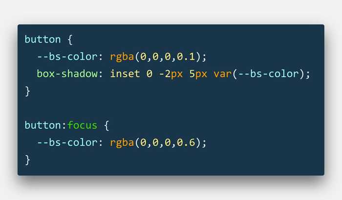 🔥 Use CSS Variables to do partial property overwrites. Handy for CSS properties that only accept multiple values.
